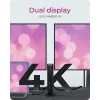 ICY BOX IB-DK2252AC bekabeld USB 3.2 Gen 1 (3.1 Gen 1) Type-C zwart