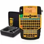 DYMO RHINO 4200 industrieel labelapparaat-set met koffer | QWERTZ-toetsenbord & tijdbesparende sneltoetsen | robuuste labelprinter voor bouwplaatsen en veeleisende labeltaken