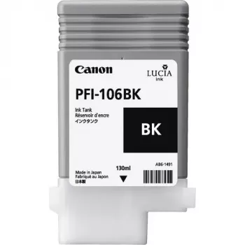 Canon PFI-106 BK inktpatroon 1 st. origineel fotozwart