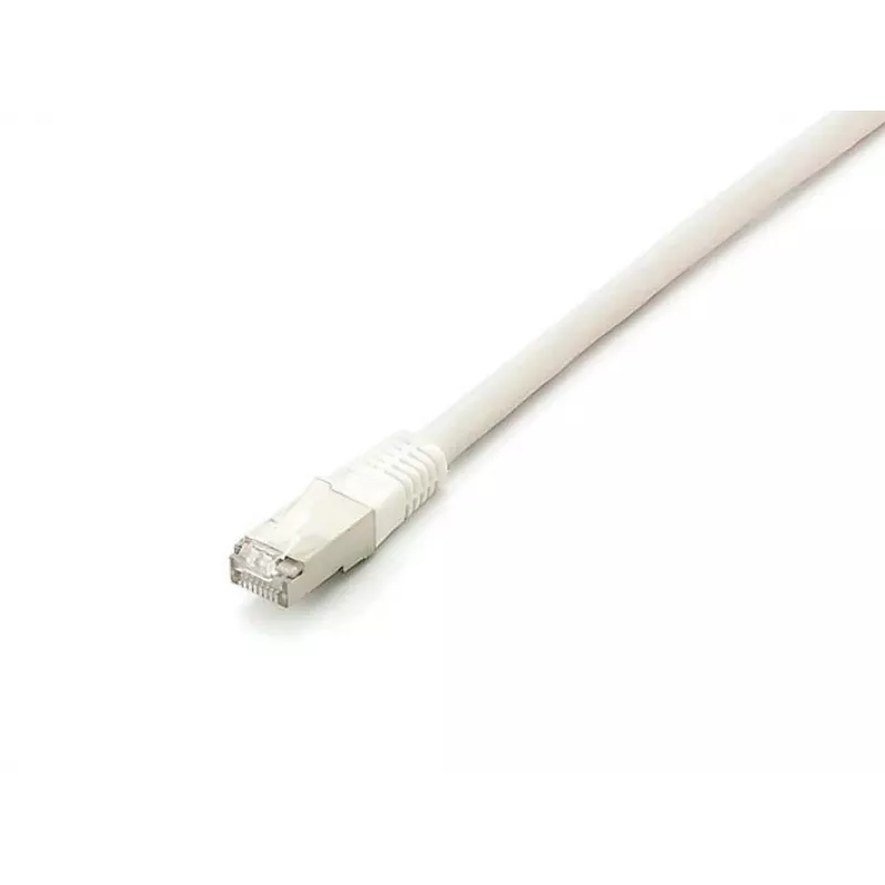 Equip Cat.6A Platinum S/FTP patchkabel, wit, 10,0 m, 5 stuks/set