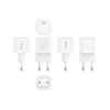 Equip 1-poorts 20W USB-C PD-oplader, 25 stuks/pack., binnen, AC, 12 V, wit