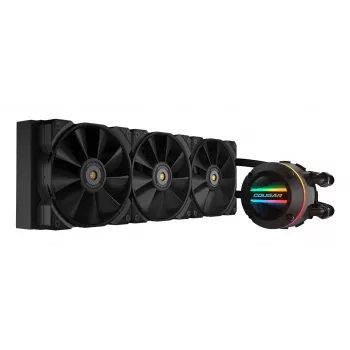 COUGAR CPU-waterkoeling Poseidon-GT 360, ARGB, zwart, vloeistofkoelset, 12 cm, zwart