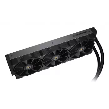 COUGAR CPU-waterkoeling Poseidon-GT 360, ARGB, zwart, vloeistofkoelset, 12 cm, zwart