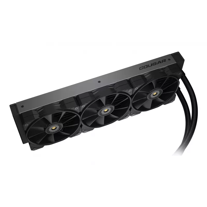 COUGAR CPU-waterkoeling Poseidon-GT 360, ARGB, zwart, vloeistofkoelset, 12 cm, zwart