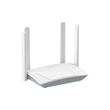 D-Link 4G LTE N300 Wi-Fi router, Wi-Fi 4 (802.11n), single-band (2,4 GHz), Ethernet LAN, 4G, wit, tafelrouter