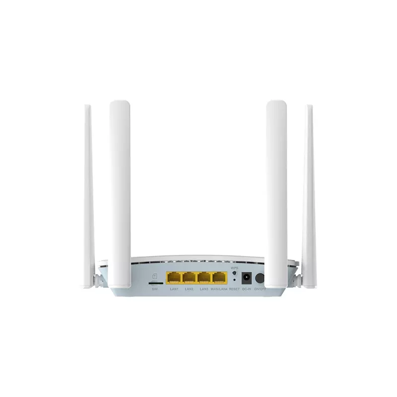 D-Link 4G LTE N300 Wi-Fi router, Wi-Fi 4 (802.11n), single-band (2,4 GHz), Ethernet LAN, 4G, wit, tafelrouter