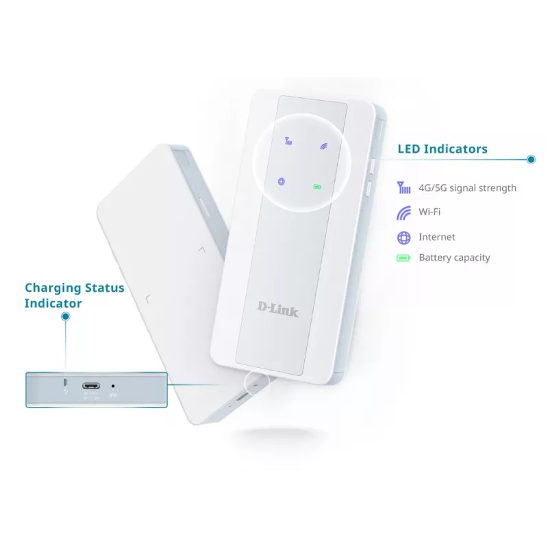 Mobiel netwerkmodem D-Link 5G NR AX1800 Wi-Fi 6