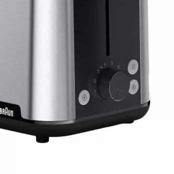 Braun HT101BI-HT1510BK 8 2 sneden 900 W zwart, RVS