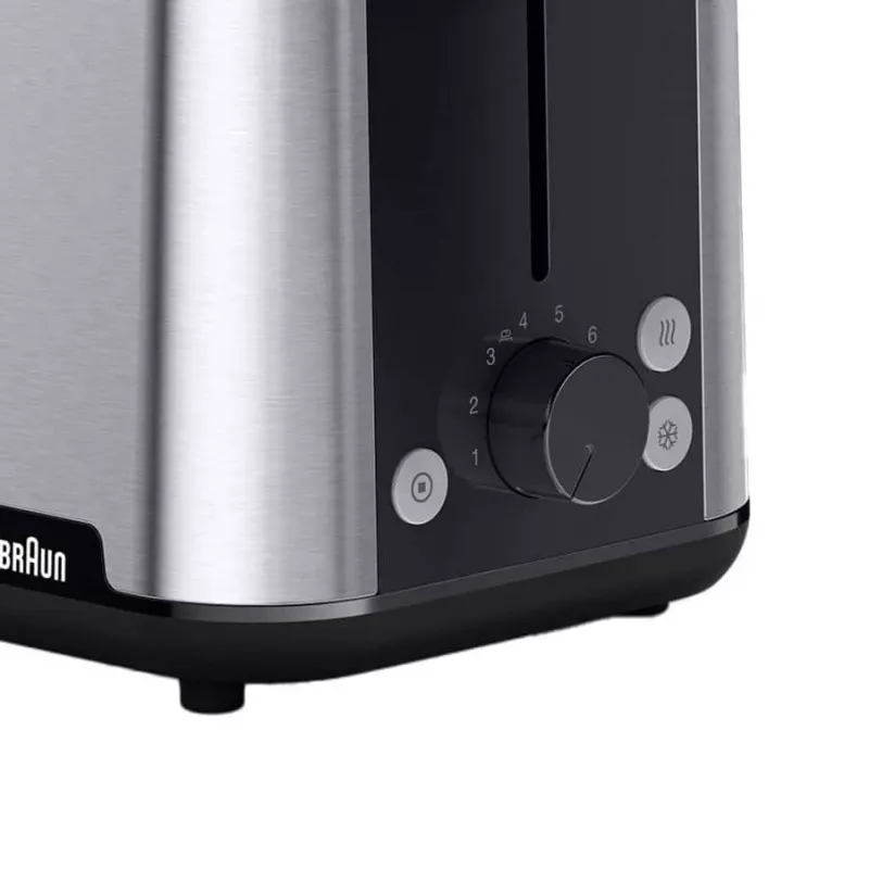 Braun HT101BI-HT1510BK 8 2 sneden 900 W zwart, RVS