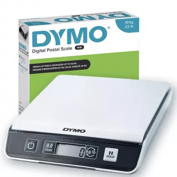 DYMO M10 digitale pakket- & verzendweegschaal | tot 10 kg capaciteit | 20 cm x 20 cm