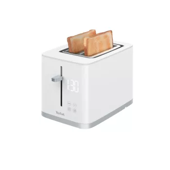 Toaster Tefal Sense TT6931 — 2 sneden, 850 W, wit, 7 bruiningsstanden, LED-indicatie