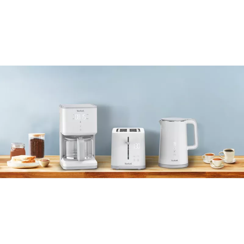 Toaster Tefal Sense TT6931 — 2 sneden, 850 W, wit, 7 bruiningsstanden, LED-indicatie