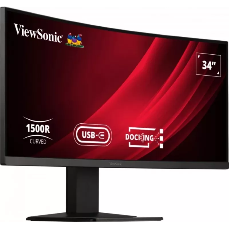 Viewsonic display VG3419C computermonitor 86,4 cm (34 inch) 3440 x 1440 pixels UltraWide Quad HD LED zwart