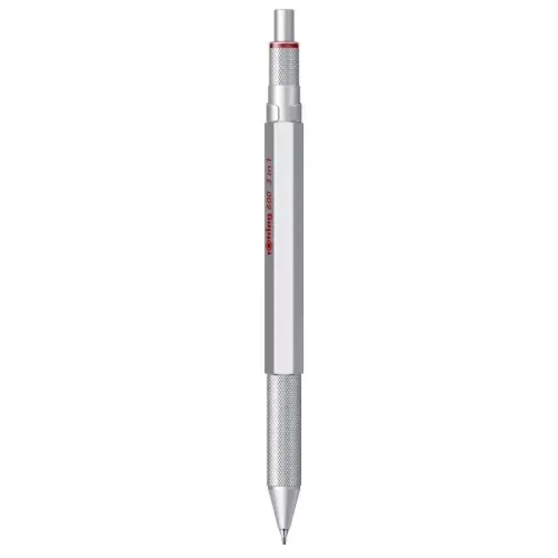 Rotring 600 Multipen 3-in-1 2164109, zilver