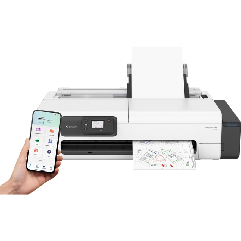 Canon imagePROGRAF TC-21 grootformaatprinter Wi-Fi inkjet kleur 2400 x 1200 DPI A1 (594 x 841 mm) Ethernet LAN