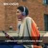 Sony WHCH520P.CE7, draadloos, 20 - 20000 Hz, bellen/muziek, 147 g, headset, roze