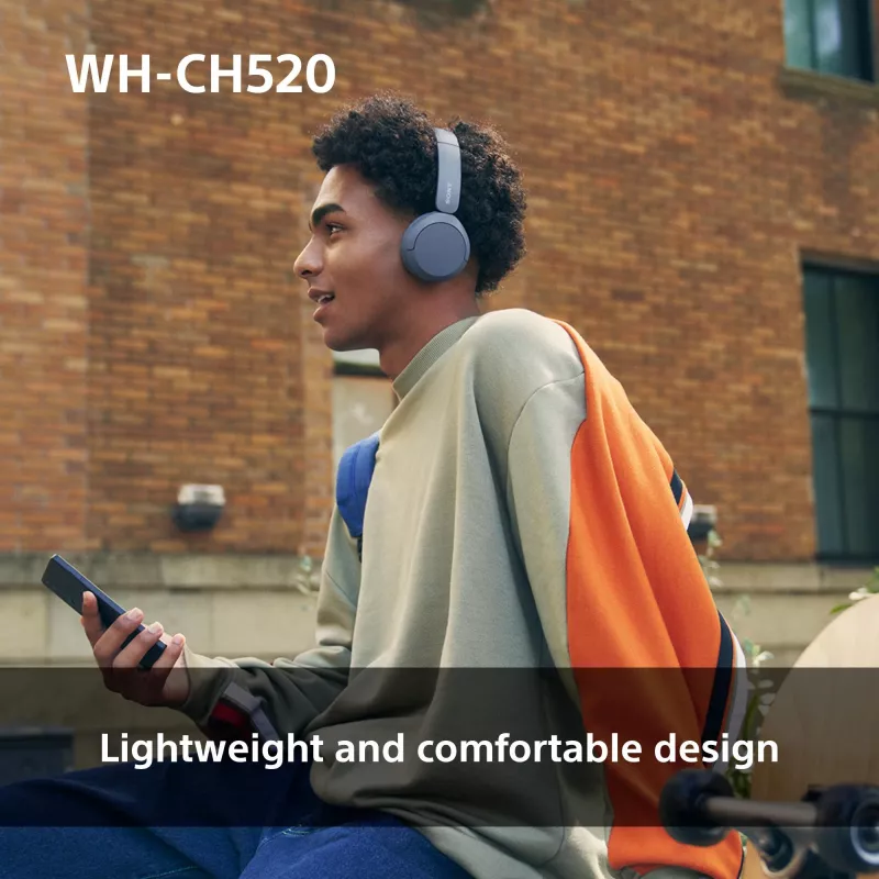 Sony WHCH520P.CE7, draadloos, 20 - 20000 Hz, bellen/muziek, 147 g, headset, roze