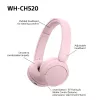 Sony WHCH520P.CE7, draadloos, 20 - 20000 Hz, bellen/muziek, 147 g, headset, roze