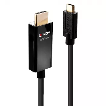Lindy 1m USB-C naar HDMI 4K60 adapterkabel met HDR