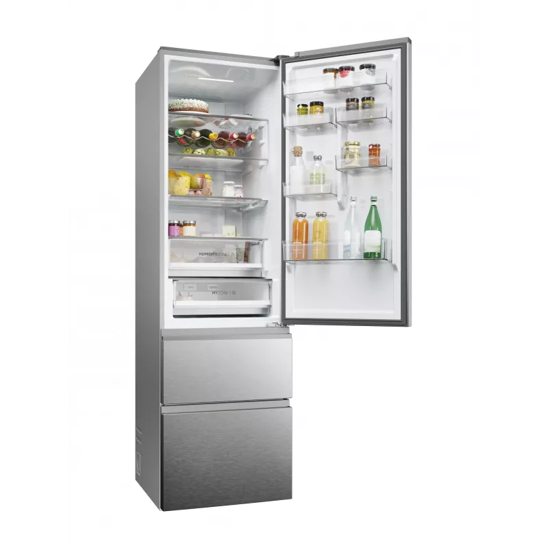 Haier 3D 60 Serie 5 HTW5620DNMG vrijstaand 414 L zilver