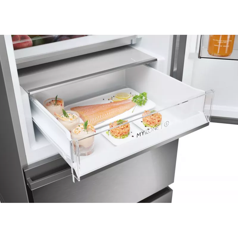 Haier 3D 60 Serie 5 HTW5620DNMG vrijstaand 414 L zilver