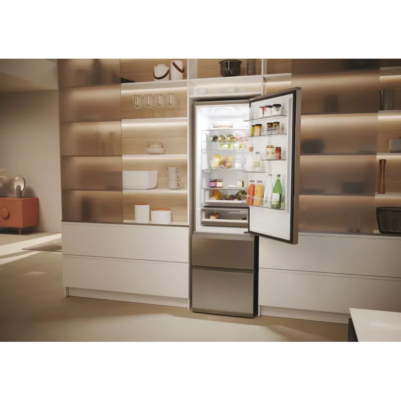 Haier 3D 60 Serie 5 HTW5620DNMG vrijstaand 414 L zilver