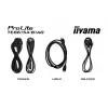 iiyama TE8615A-B1AG signage display interactief flatpanel 2,17 m (85,6 inch) Wi-Fi 550 cd/m² 4K Ultra HD zwart touchscreen geïntegreerde processor Android