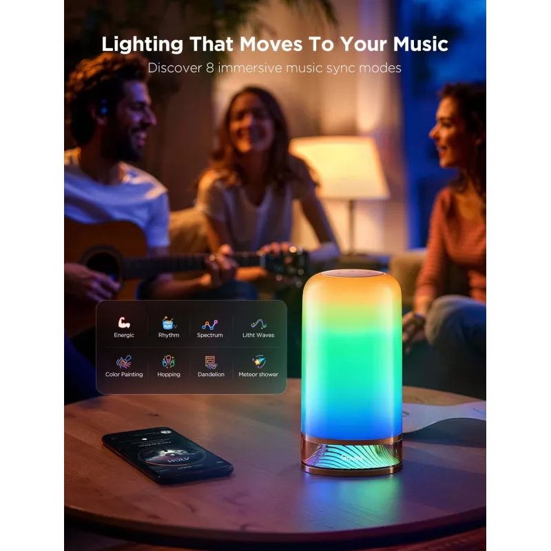 Govee H6022 slimme tafellamp Wi-Fi/Bluetooth