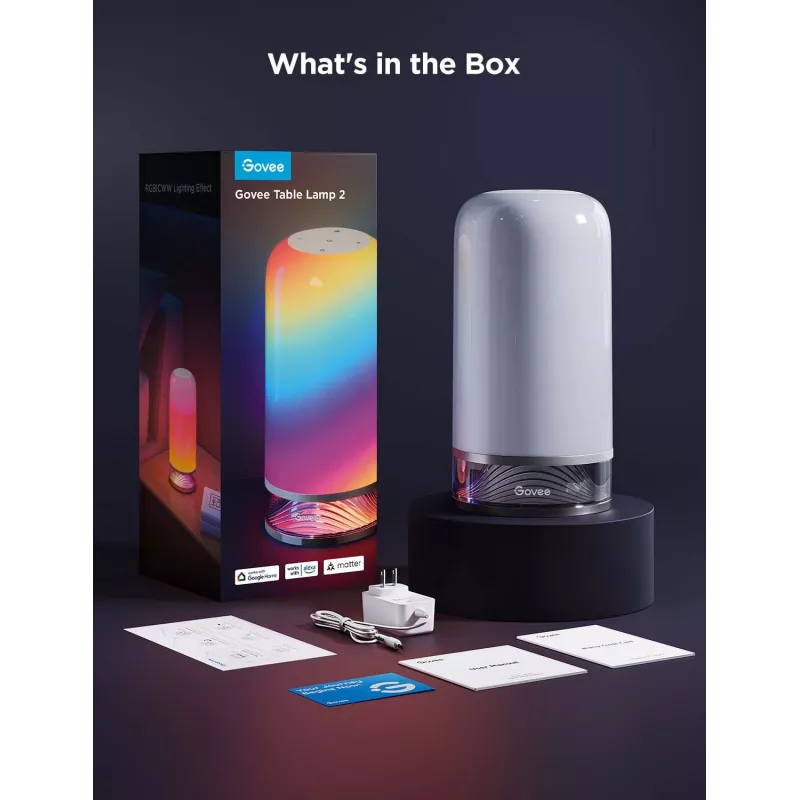 Govee H6022 slimme tafellamp Wi-Fi/Bluetooth