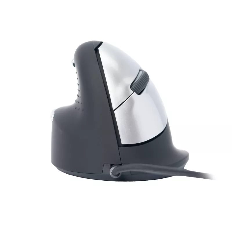 R-Go Tools ergonomische muis R-Go HE Break met Break-software, medium (handmaat 165–185 mm), linkshandig, bedraad, zwart