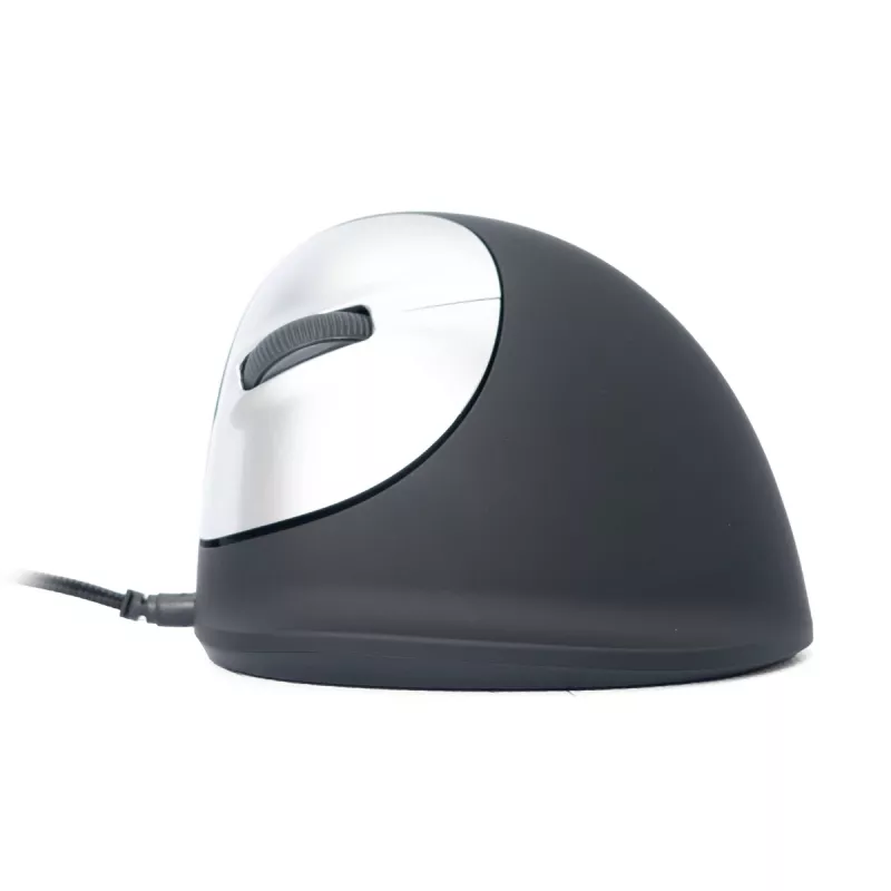 R-Go Tools ergonomische muis R-Go HE Break met Break-software, medium (handmaat 165–185 mm), linkshandig, bedraad, zwart