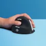 R-Go Tools ergonomische muis R-Go HE Break met pauzesoftware, groot (handmaat ≥ 185 mm), linkshandig, Bluetooth, zwart