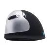 R-Go Tools ergonomische muis R-Go HE Break met pauzesoftware, groot (handmaat ≥ 185 mm), linkshandig, Bluetooth, zwart