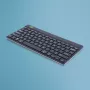 R-Go Tools ergonomisch toetsenbord R-Go Compact Break, compact toetsenbord met pauzesoftware, QWERTY (US), Bluetooth, zwart
