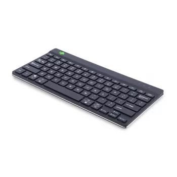 R-Go Tools ergonomisch toetsenbord R-Go Compact Break, compact toetsenbord met pauzesoftware, QWERTY (US), Bluetooth, zwart
