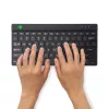 R-Go Tools ergonomisch toetsenbord R-Go Compact Break, compact toetsenbord met pauzesoftware, QWERTY (US), Bluetooth, zwart