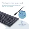 R-Go Tools ergonomisch toetsenbord R-Go Compact Break, compact toetsenbord met pauzesoftware, QWERTY (US), Bluetooth, zwart