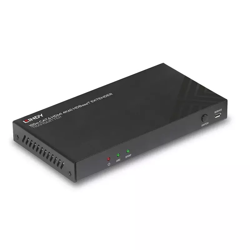 Lindy 100m Cat.6 HDMI 4K60, audio, IR en RS-232 HDBaseT-zender