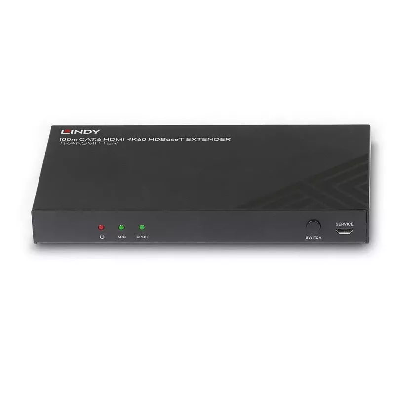 Lindy 100m Cat.6 HDMI 4K60, audio, IR en RS-232 HDBaseT-zender