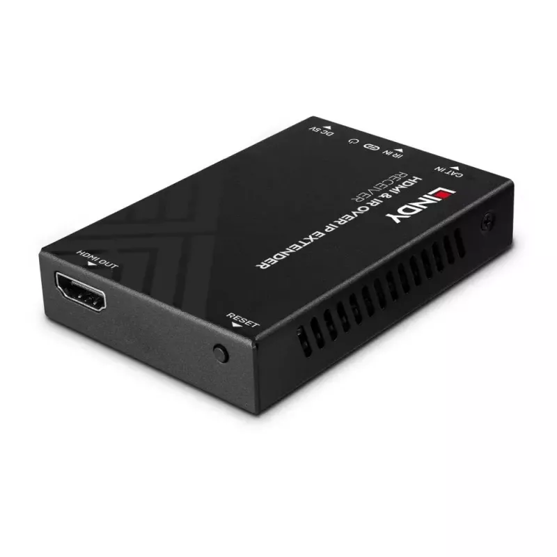 AV-receiver Lindy HDMI en IR over IP extender receiver 1920x1080
