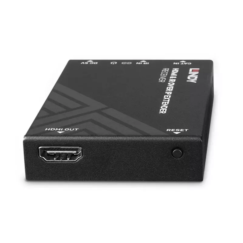 AV-receiver Lindy HDMI en IR over IP extender receiver 1920x1080