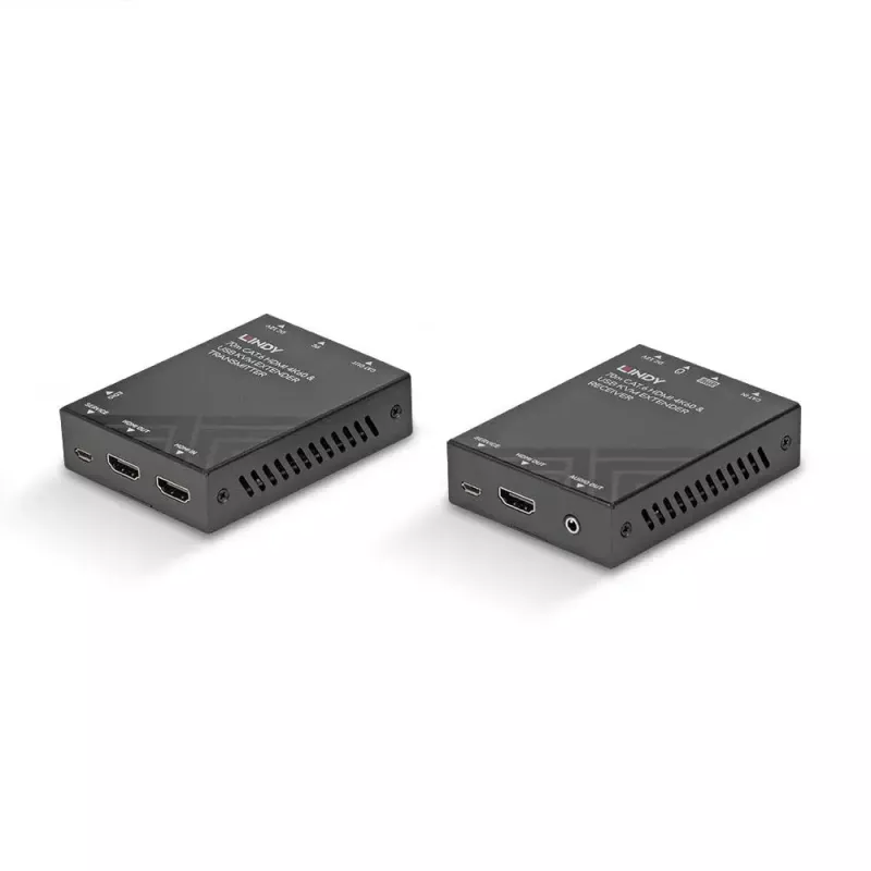 Lindy 70m Cat.6 HDMI 4K60, USB en audio KVM-extender