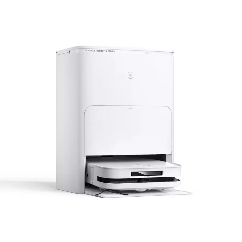 Robotstofzuiger Ecovacs DEEBOT X5 OMNI zakloos wit 0,25 L 67,9 dB