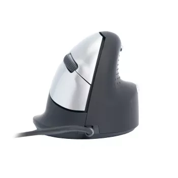 R-Go Tools ergonomische muis R-Go HE Break met pauzesoftware, groot (handmaat ≥ 185 mm), rechtshandig, bedraad, zwart