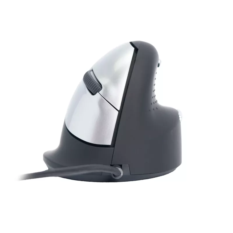 R-Go Tools ergonomische muis R-Go HE Break met pauzesoftware, groot (handmaat ≥ 185 mm), rechtshandig, bedraad, zwart