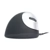 R-Go Tools ergonomische muis R-Go HE Break met pauzesoftware, groot (handmaat ≥ 185 mm), rechtshandig, bedraad, zwart