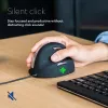 R-Go Tools ergonomische muis R-Go HE Break met pauzesoftware, groot (handmaat ≥ 185 mm), rechtshandig, bedraad, zwart