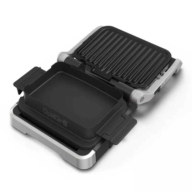 Contactgrill Tefal OptiGrill 4in1 GC774D roestvrijstaal 2100W