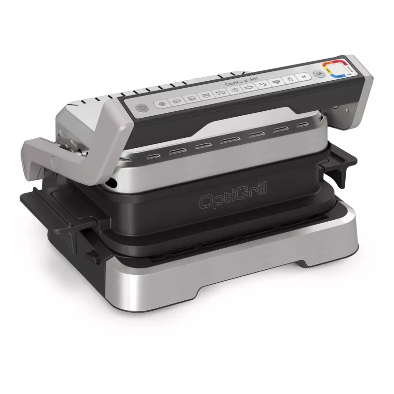 Contactgrill Tefal OptiGrill 4in1 GC774D roestvrijstaal 2100W