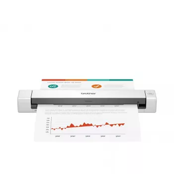 Brother DS-640 scanner handscanner 1200 x 1200 DPI A4 zwart, wit